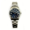 Rolex Oyster Perpetual 41mm 124300 Stainless Steel Watch Blue Index Dial 2022
