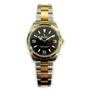 Rolex Explorer 36mm 124273 Stainless Steel / Yellow Gold Watch Black Arabic & Index Dial MINT 2023