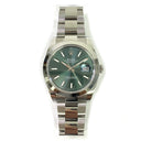Rolex Green Dial Datejust 41 126300-0019 Stainless Steel Watch Oyster 2024