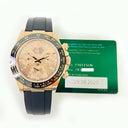 Rolex Daytona 40mm 116515LN Rose Gold Watch with Black Rubber Watch Pink Diamond Dial 2020