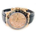 Rolex Daytona 40mm 116515LN Rose Gold Watch with Black Rubber Watch Pink Diamond Dial 2020