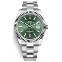 Rolex Datejust 126334-0027 41mm Oyster Stainless Steel with Green Dial Watch 2024