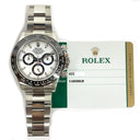 Rolex Cosmograph 116500LN 40mm Daytona Oyster Steel with White Dial Watch 2016