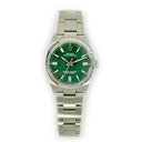 Rolex Oyster Perpetual 126000 36mm Stainless Steel Watch Green Dial 2021
