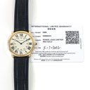 Cartier Ronde Louis W6800251 Alligator Strap Silver Dial Watch 2022
