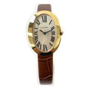 Cartier Baignoire W8000007 31mm Rose Gold with White Dial Ladies Watch