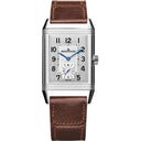 Jaeger-LeCoultre Reverso 3858522 Classic Large Small Seconds Stainless Steel Brown Leather Watch 2024