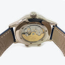 Patek Philippe Calatrava Travel Time 5524G-001 White Gold with Blue Leather Watch Blue Dial 2016