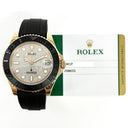 Rolex Yacht-Master 37 268655-0019 Rose Gold with Pave Diamond Dial Watch 2019