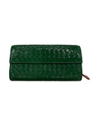 Bottega Veneta Nappa Intrecciato Continental Flap Wallet