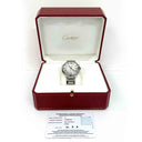 Cartier Ballon Bleu WSBB0040 Stainless Steel Watch Silver Roman Dial MINT 2021