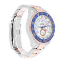 Rolex Yacht-Master II 18k 116681 Rose Gold/Steel White Dial Mens 44mm Watch