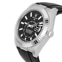 Rolex Sky-Dweller 42mm 336239-0002 White Gold Black Dial Oysterflex Strap