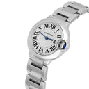 Cartier Ballon Bleu Silver Dial Quartz Stainless Steel Ladies Watch W69010Z4