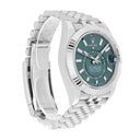 Rolex Sky-Dweller Jubilee 42mm Stainless Steel Green Dial Fluted 336934 Unworn