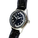 IWC Pilot Worldtimer  IW326201 Stainless Steel with Black Crocodile Leather Watch 2018