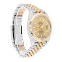 Rolex Datejust 126333-0010 41mm Champagne Index Dial 2tone Watch Jubilee Band 2022