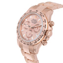 Rolex Cosmograph Daytona 116505-0017 Pink Diamond Dial 18K Rose Gold Box/Papers