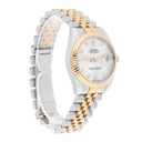 Rolex Datejust 31mm Yellow Gold/Steel Ladies Watch Silver Diamond Dial 178273 - 2017