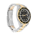 Rolex GMT Master II Black Dial Yellow Gold Steel Mens Watch 16713 - 2008