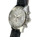 IWC Pilot Spitfire IW387809 Stainless Steel with Black Alligator Leather Watch