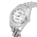 Rolex Lady-Datejust 26mm 179174 Steel & White Gold Watch Roman Dial