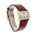Cartier Tank Divan Mini Yellow Gold Diamond Ladies Watch WA301071 New Strap