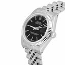 Rolex Datejust 31mm 68274 Black Index Dial Stainless Steel Watch W/G Bezel Circa 1986