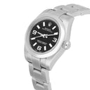 Rolex Nondate Black Dial Index Hour Markers Ladies Watch 176200 Complete