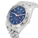 Rolex Datejust 116264 Turn-0-Graph 36mm White Gold Blue Dial Watch