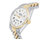 Rolex Datejust 36mm Two Tone White Diamond Dial Jubilee 16233 Circa 1990