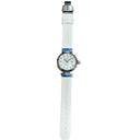 Omega De Ville Ladymatic Mother of Pearl 425.32.34.20.55.002 Stainless Steel with White Leather Watch