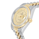 Rolex Datejust 36mm Two Tone Champagne Arabic Dial Jubilee 16233 Circa 1998