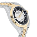 Rolex Datejust 36 Jubilee 116233 Stainless Steel & Yellow Gold Watch Tuxedo Index Dial