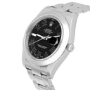 Rolex Datejust II Steel Black Roman Dial Oyster Mens 41mm Watch 116300 Complete