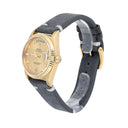 Rolex Day-Date 18238 36mm 18K Yellow Gold Watch Fluted Bezel Champagne Diamond