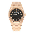 Audemars Piguet 67650OR.OO.1261OR.01 Royal Oak Lady 33mm Rose Gold Brown Dial