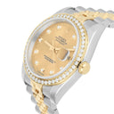 Rolex Datejust 36 Gold & Steel 116233 Watch Champagne Dial Jubilee Watch