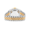 Rolex Datejust 36 Gold & Steel 116233 Champagne Roman Dial Diamond Bezel Jubilee Watch