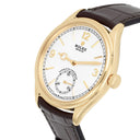 Rolex 1908 White Dial 18K Yellow Gold Watch Leather Strap 52508 Box/ Papers 2024