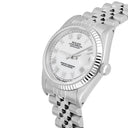 Rolex Datejust 31mm 68274 White Roman Dial Stainless Steel Watch W/G Bezel Circa 1988
