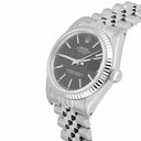 Rolex Datejust 31mm 68274  Grey Tapestry Dial Steel Watch W/G Bezel Circa Ladies - 1990