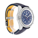 Breitling for Bentley Motors Blue Dial, Blue Strap Stainless Steel Watch A25362
