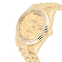 Rolex 18K Yellow Gold 36mm Day-Date President 118238-0103 Engraved Mint Condition
