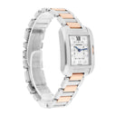 Cartier Tank Anglaise Small Steel/Rose Gold Watch Diamond Dial Ladies WT100024
