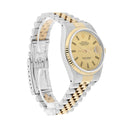 Rolex Datejust 36mm 16013 Two Tone Champagne Linen Dial Jubilee Circa 1986