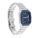 Cartier Santos De Cartier Blue Dial Stainless Steel Men's Watch WSSA0048 Complete