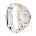 Rolex Datejust 36 mm 126233 White Mother of Pearl Dial Two Tone Jubilee Watch