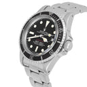 Rolex 40mm 'Red Submariner' 1680 Stainless Steel Black Watch 'Feet First' 1978
