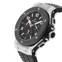 Hublot Big Bang 44 mm BLACK DIAL CERAMIC BEZEL RUBBER BAND 301.SB.131.RX UNWORN